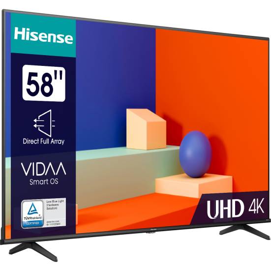 Телевизор HISENSE 58A6K Диагональ 58" (147 см)