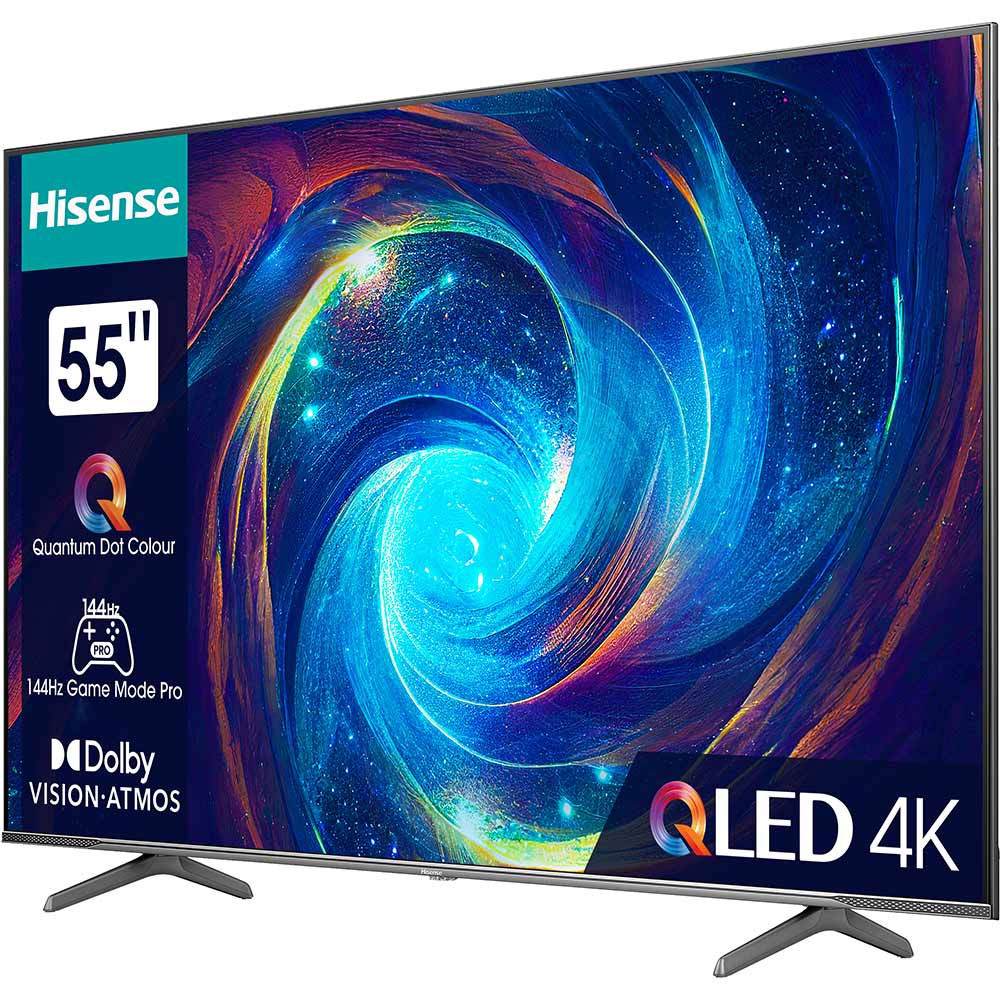 Телевізор HISENSE 55E7KQ PRO Роздільна здатність 3840 x 2160 (4K UHD)