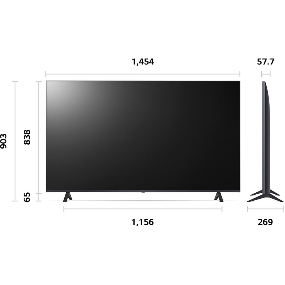 Внешний вид Телевизор LG 65UR78006LK