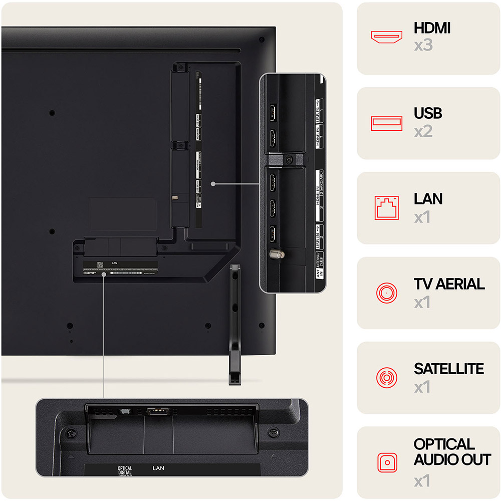 Замовити Телевізор LG 55QNED80T6A