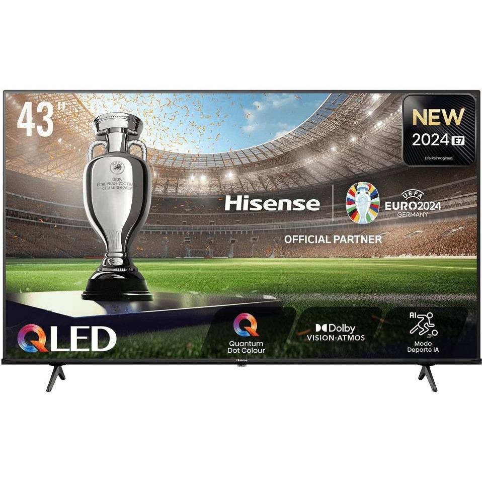 Телевизор HISENSE 43E7NQ Диагональ 43" (109 см)