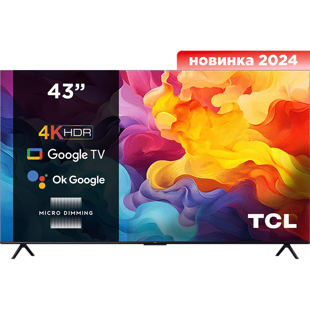 Телевизор TCL 43P655 Разрешение 3840 x 2160 (4K UHD)