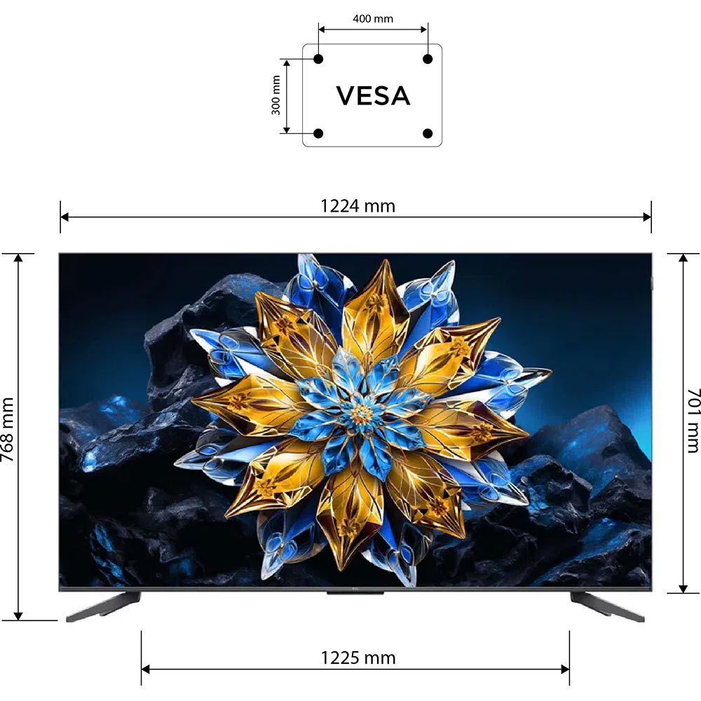 Фото Телевізор TCL 55C655 PRO