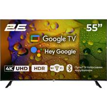 Телевізор 2E 2E-55A07K Google TV