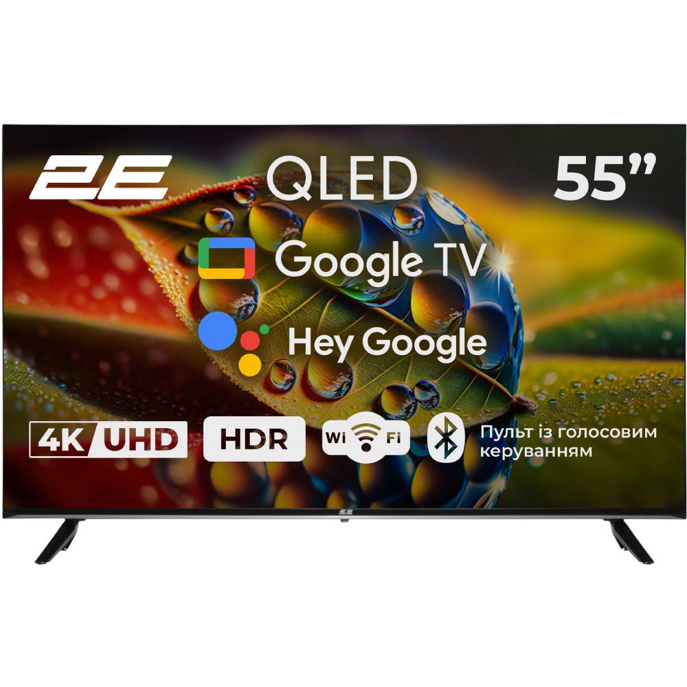 Телевизор 2E 2E-55A77Q Google TV