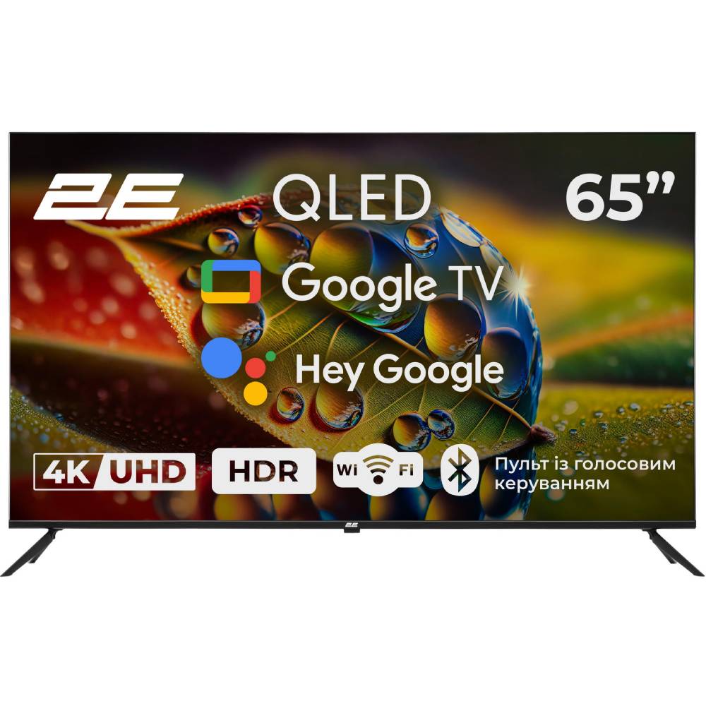 Телевизор 2E 2E-65A77Q Google TV