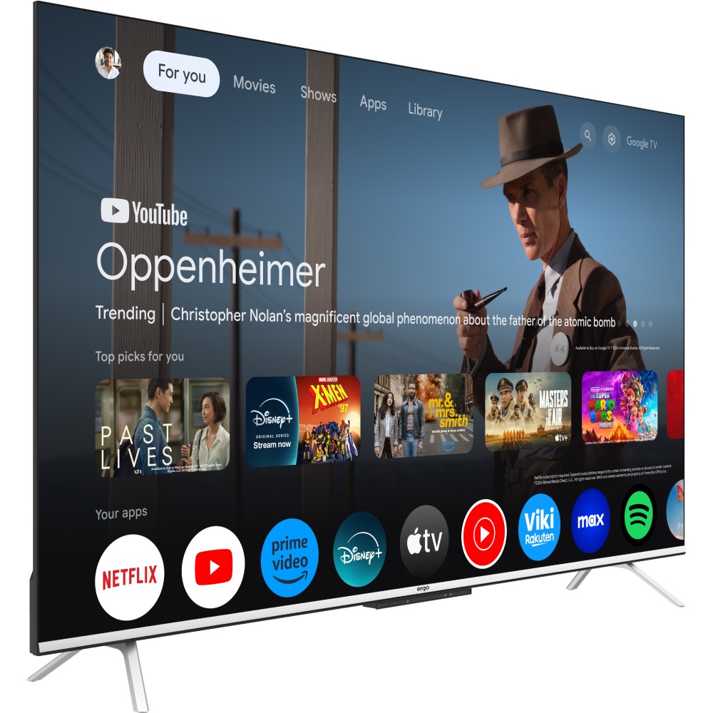 Телевізор ERGO 43JUQ85 Smart TV зі Smart TV