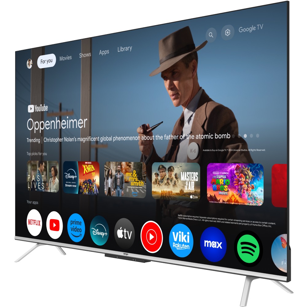 Телевізор ERGO 55JUQ85 Smart TV зі Smart TV