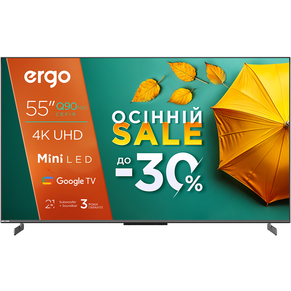 Телевізор ERGO 55MQ90PRO