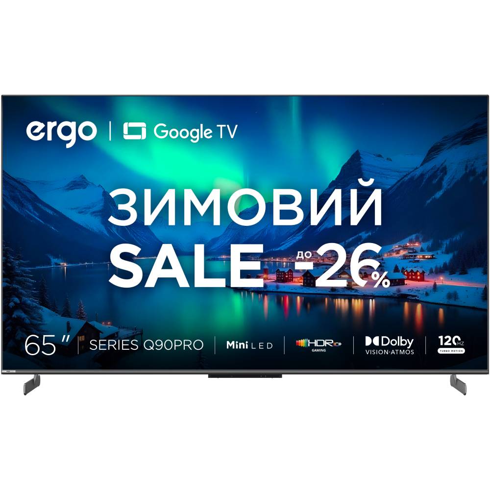 Телевізор ERGO 65MQ90PRO