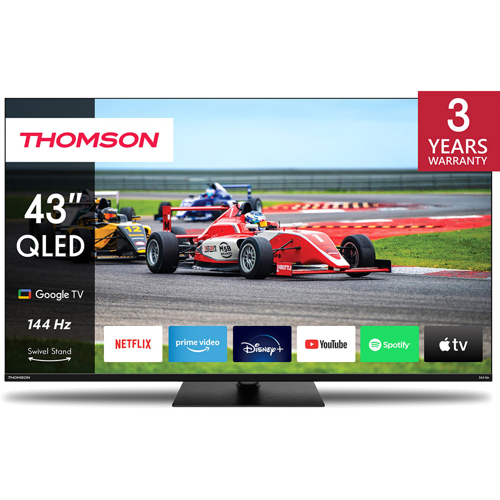 Телевизор THOMSON 43QG7C14 Разрешение 3840 x 2160 (4K UHD)