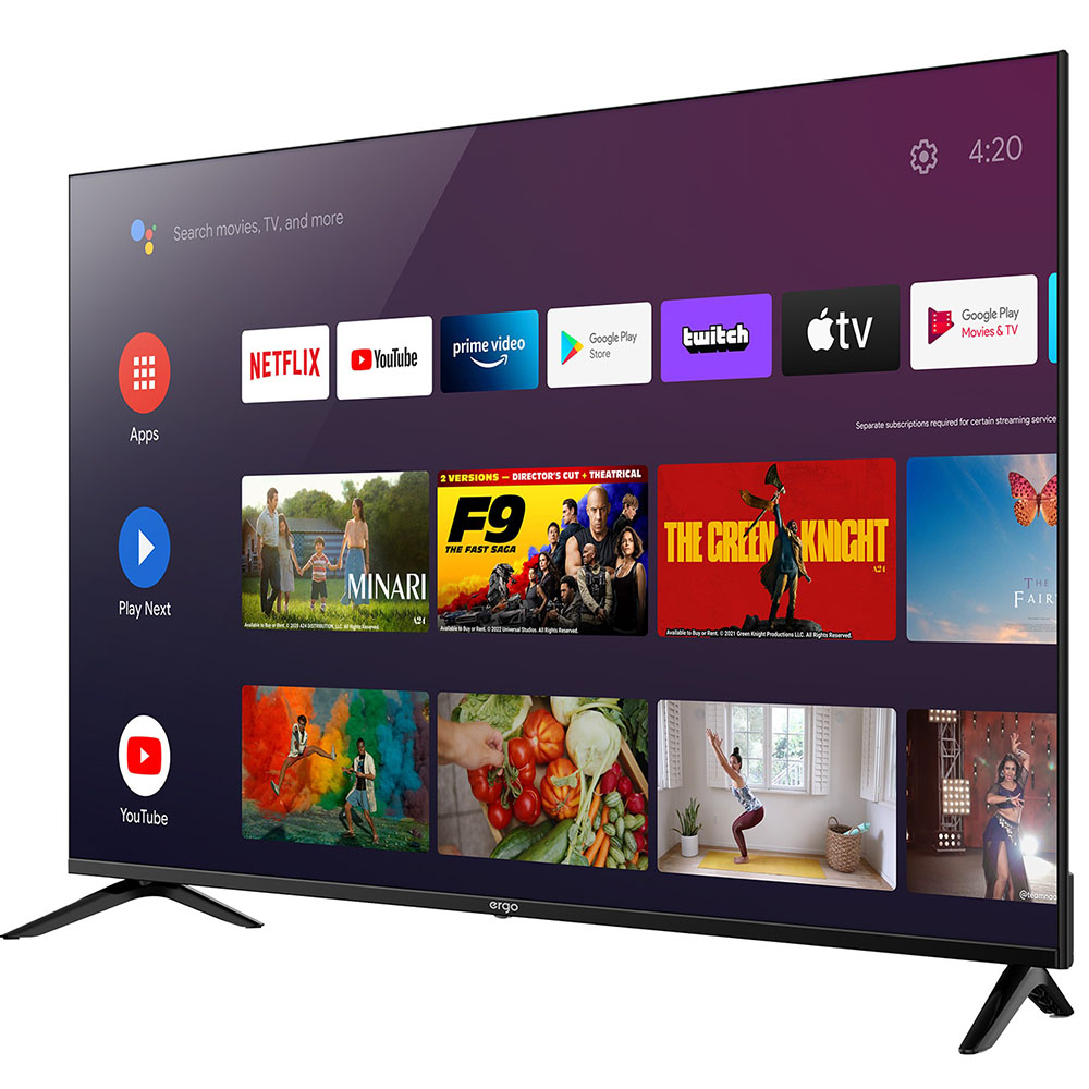 ТБ ERGO 65GUS6500 Smart TV зі Smart TV