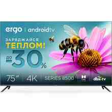 Купити у Запоріжжі - Телевізор ERGO 75GUS8500