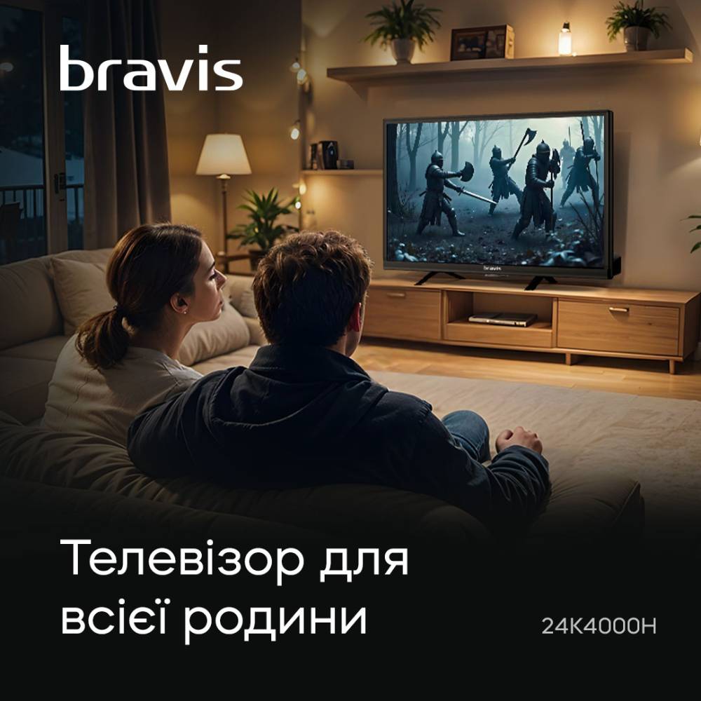 Зображення Телевізор BRAVIS 24K4000H