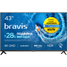 Телевизор BRAVIS 43K6000U