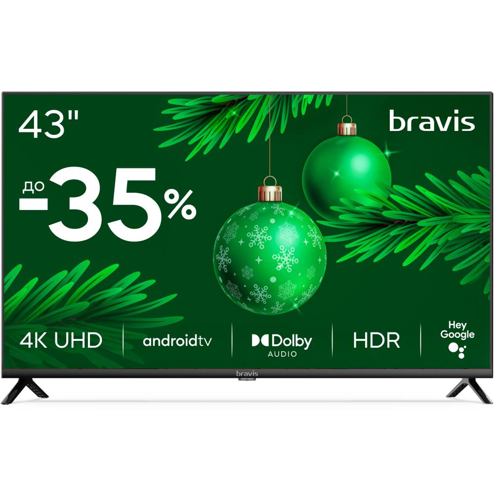 Телевізор BRAVIS 43K6000U