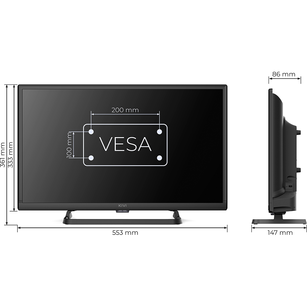 Покупка Телевізор KIVI Optima L5 HDR (24H710QB)