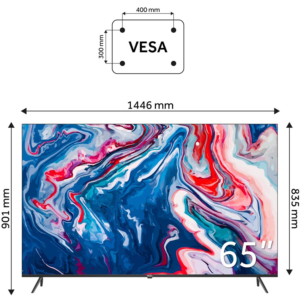 Фото 4 Телевизор HAIER H65K801UG