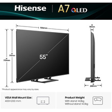 Телевизор HISENSE 55A7Q