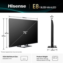 Телевизор HISENSE 75E8Q