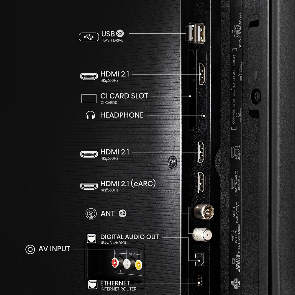 Телевизор HISENSE 43E7Q Smart TV со Smart TV