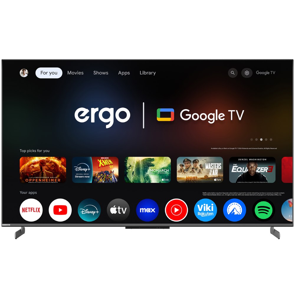 Телевизор ERGO 55MQ95 Game PRO Диагональ 55" (140 см)