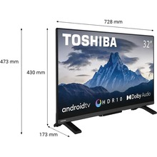 ТБ TOSHIBA 32LA2E63DG