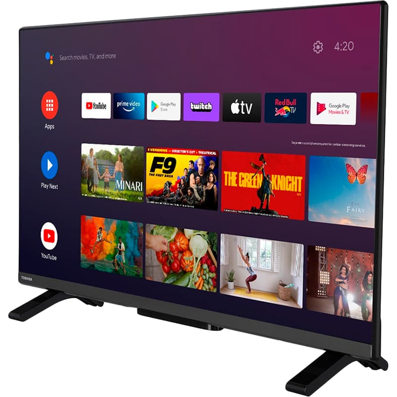 Зовнішній вигляд ТБ TOSHIBA 32LA2E63DG