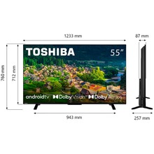ТБ TOSHIBA 55UA2363DG