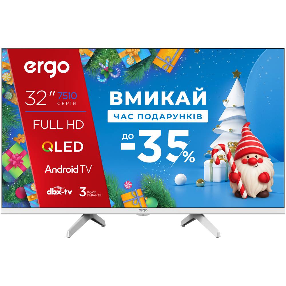 Телевізор ERGO 32JFQ7510
