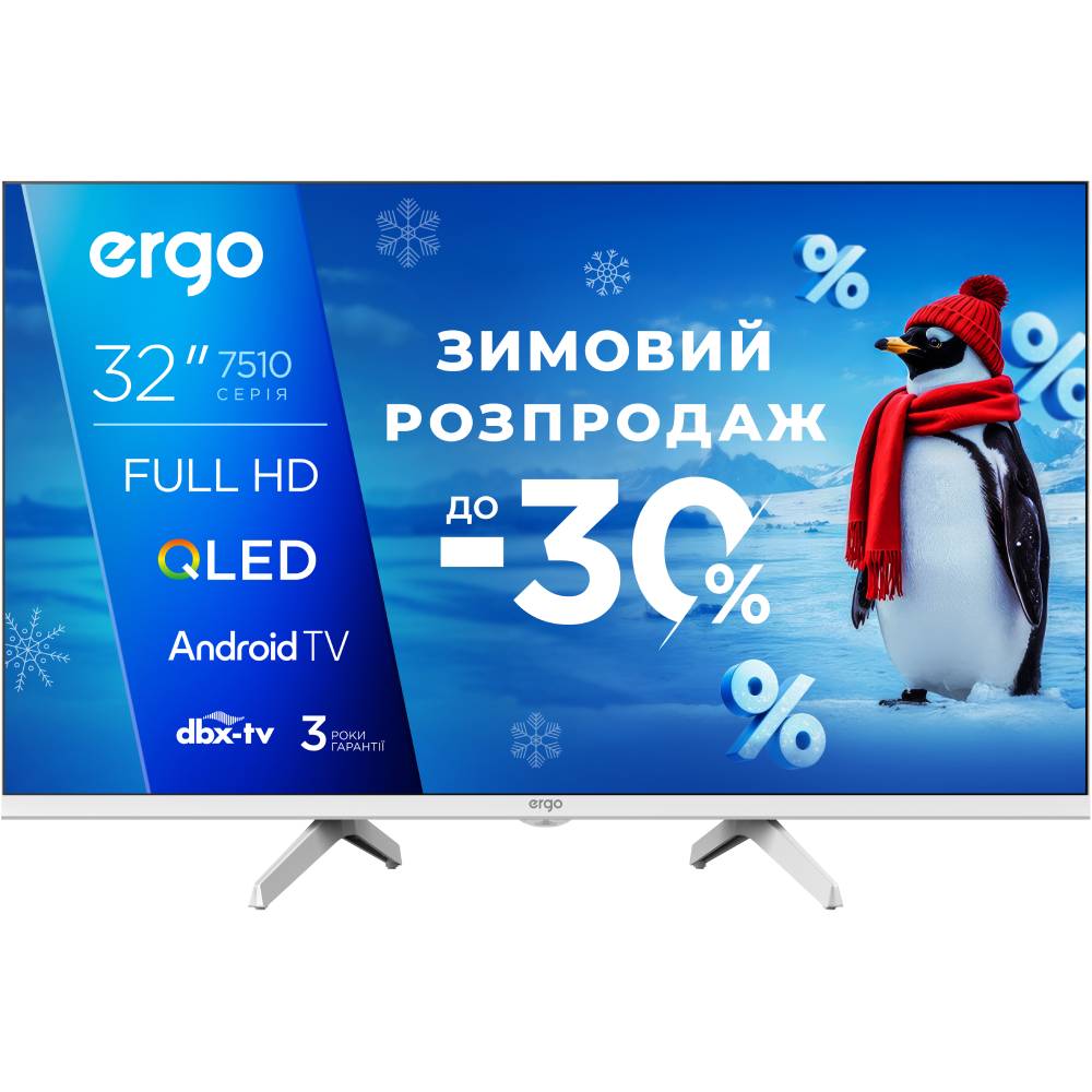 Телевізор ERGO 32JFQ7510