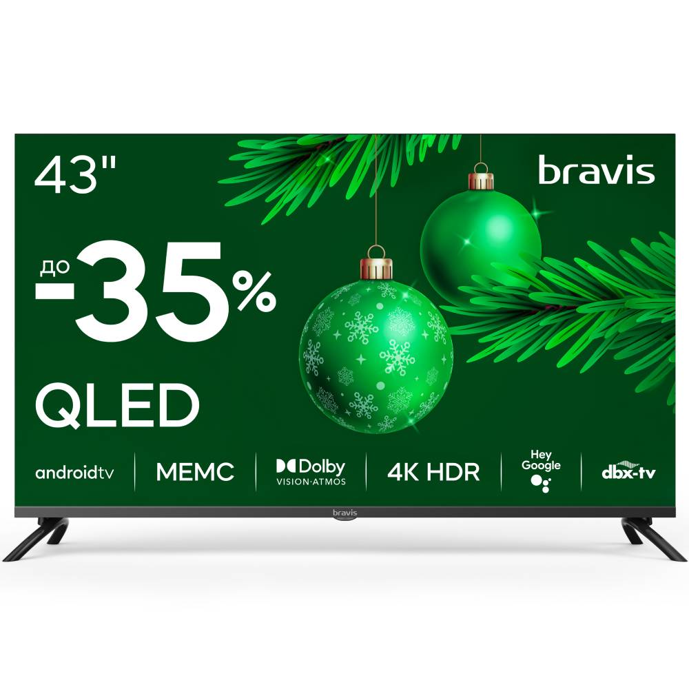 Телевизор BRAVIS 43K7000Q