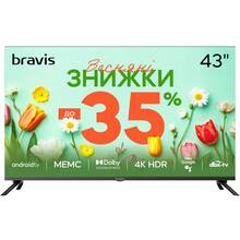 Телевизор BRAVIS 43K7000Q