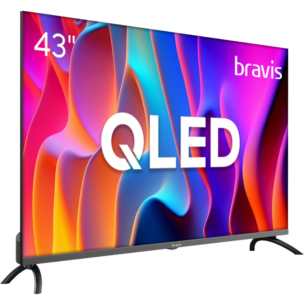 Телевизор BRAVIS 43K7000Q Диагональ 43"