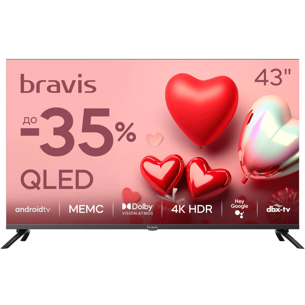 Телевизор BRAVIS 43K7000Q
