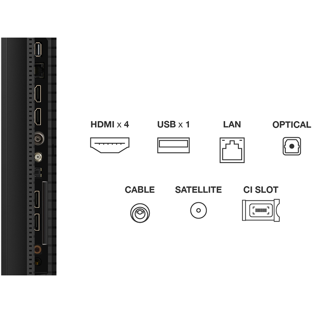 Внешний вид Телевизор TCL 50C6K