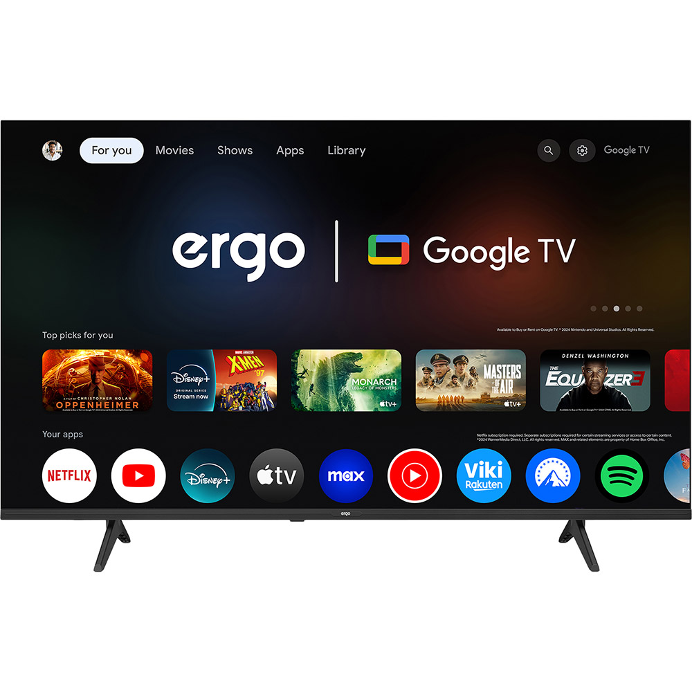 Телевизор ERGO 43JUQ7500 Диагональ 43"