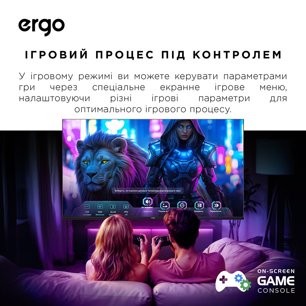 Телевизор ERGO 60JUQ7500 Фото 17 Телевизор ERGO 60JUQ7500