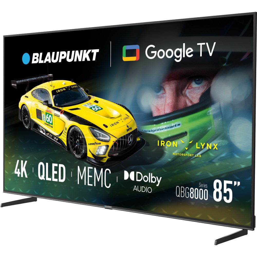 Телевізор BLAUPUNKT 85QBG8000S Роздільна здатність 3840 x 2160 (4K UHD)
