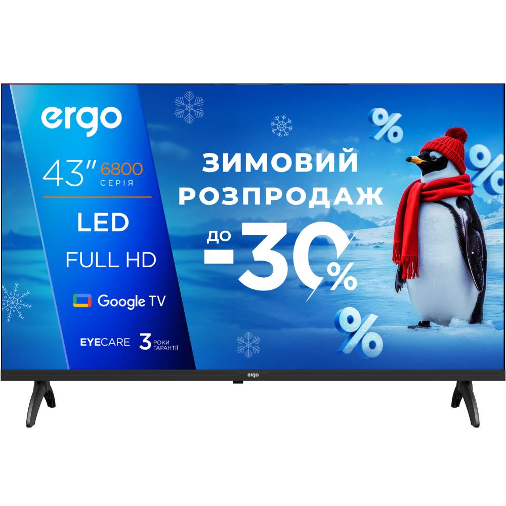 Телевизор ERGO 43JFS6800