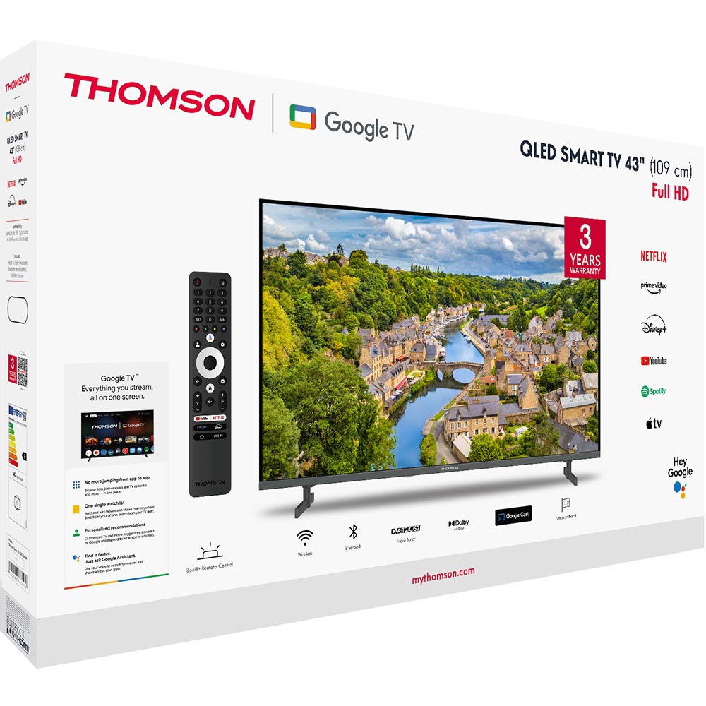 Замовити Телевізор THOMSON 43FQG3S15