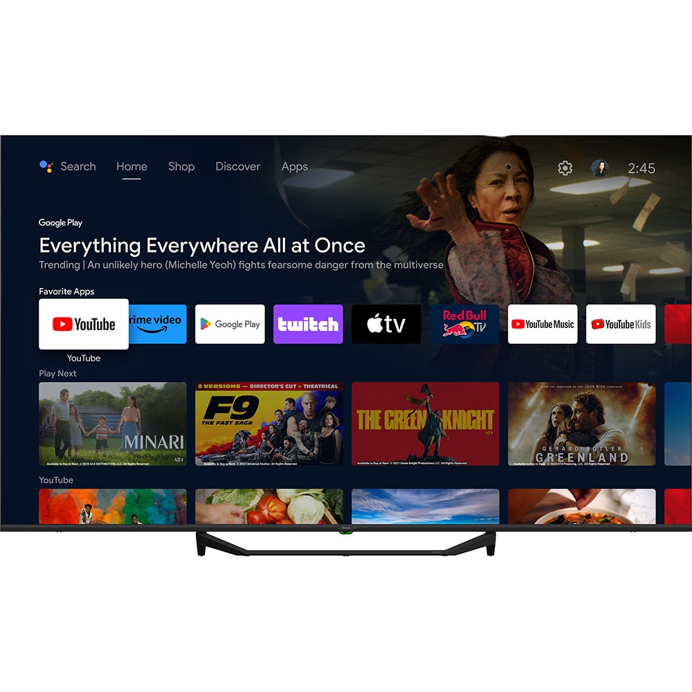 Телевизор HAIER H50S80FUX Разрешение 3840 x 2160 (4K UHD)