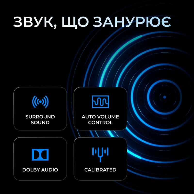 ТБ KIVI 32H800KB Замовити ТБ KIVI 32H800KB