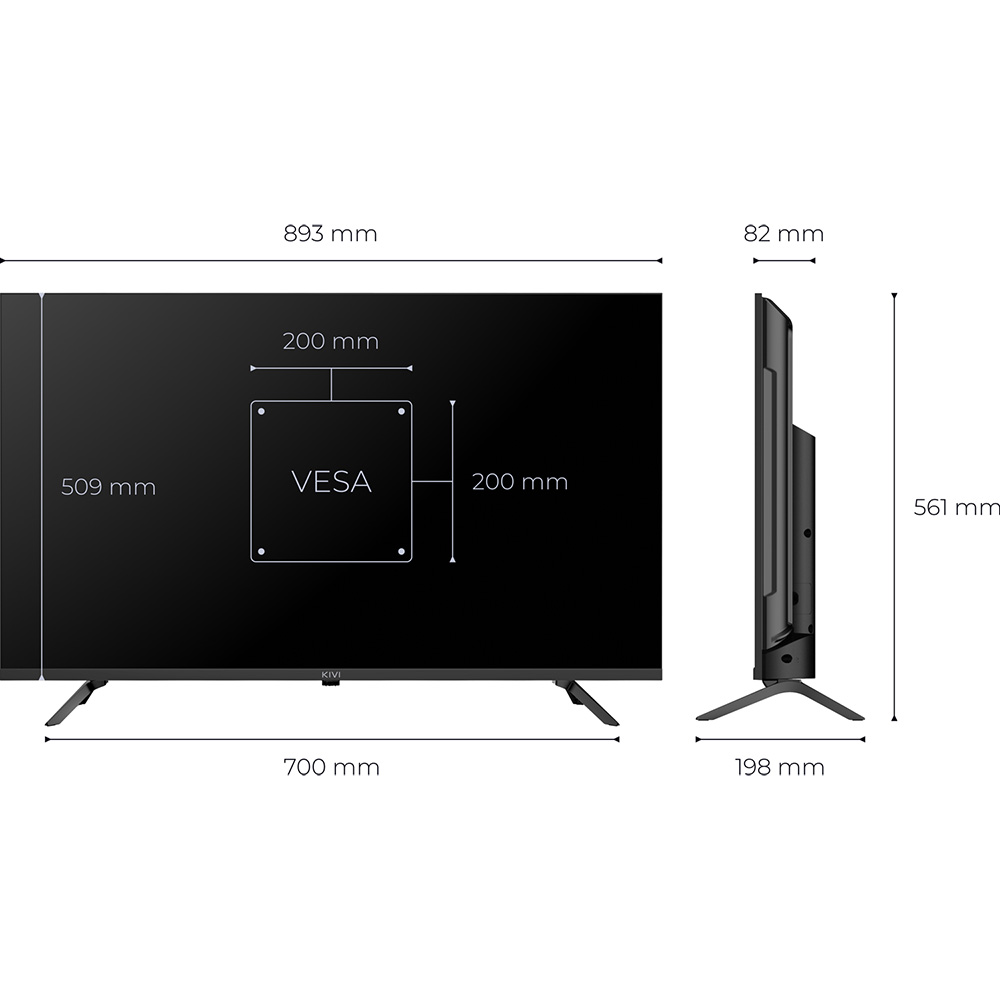 ТБ KIVI 40F800KB Фото 4 ТБ KIVI 40F800KB