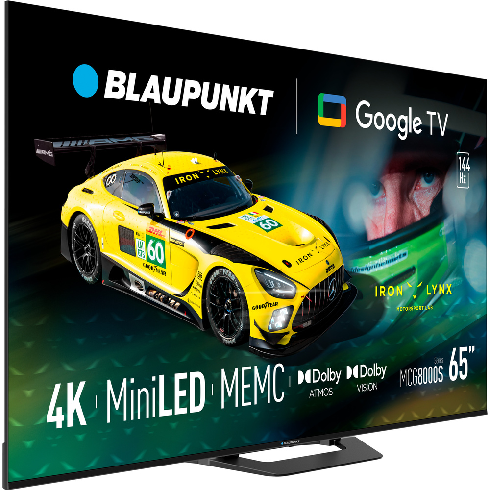 Телевізор BLAUPUNKT 65MCG8000S Роздільна здатність 3840 x 2160 (4K UHD)