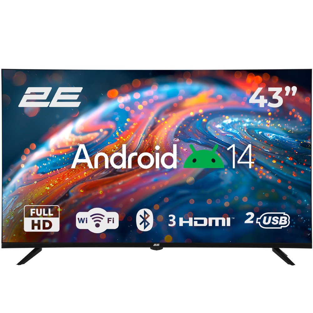 Телевизор 2E 2E-43A07B