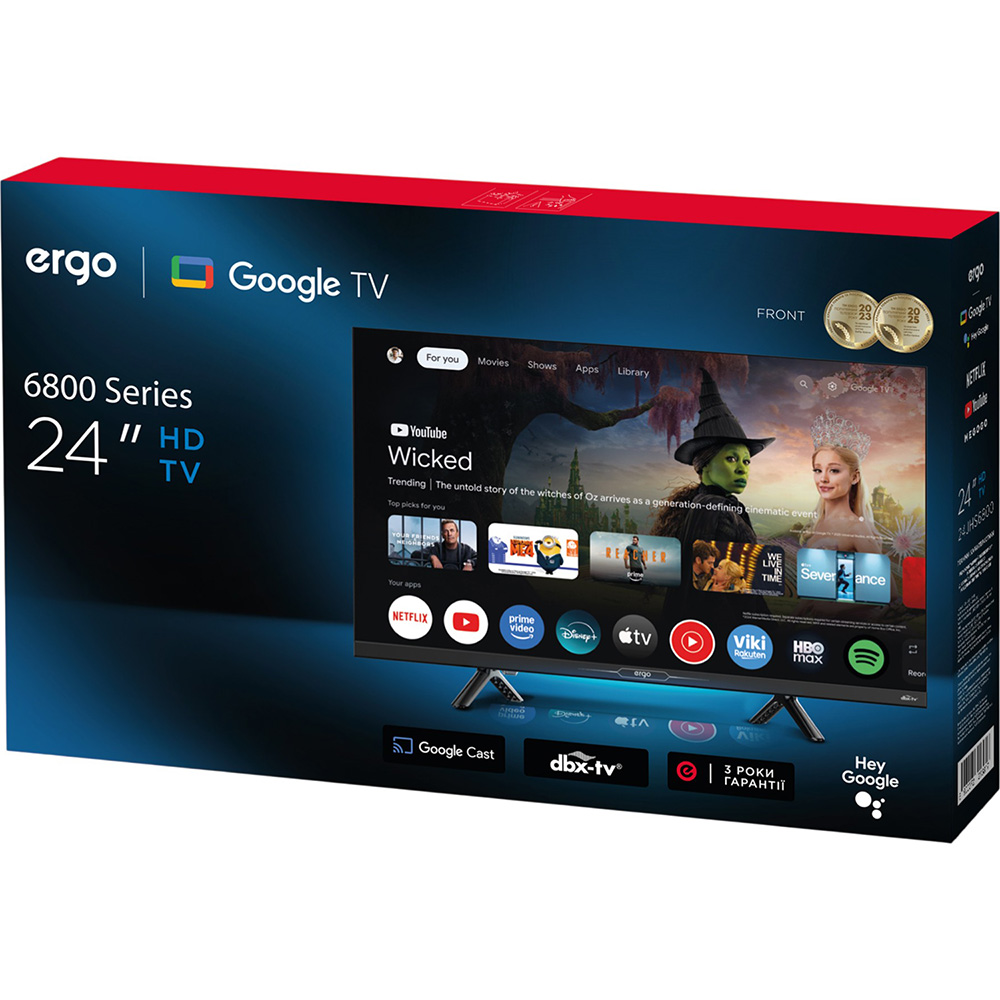 Изображение Телевизор ERGO 24JHS6800
