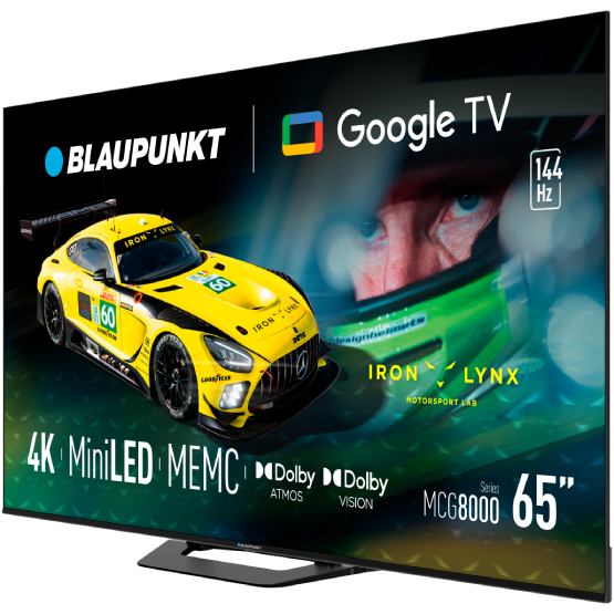 ТБ BLAUPUNKT 65MCG8000 Роздільна здатність 3840 x 2160 (4K UHD)