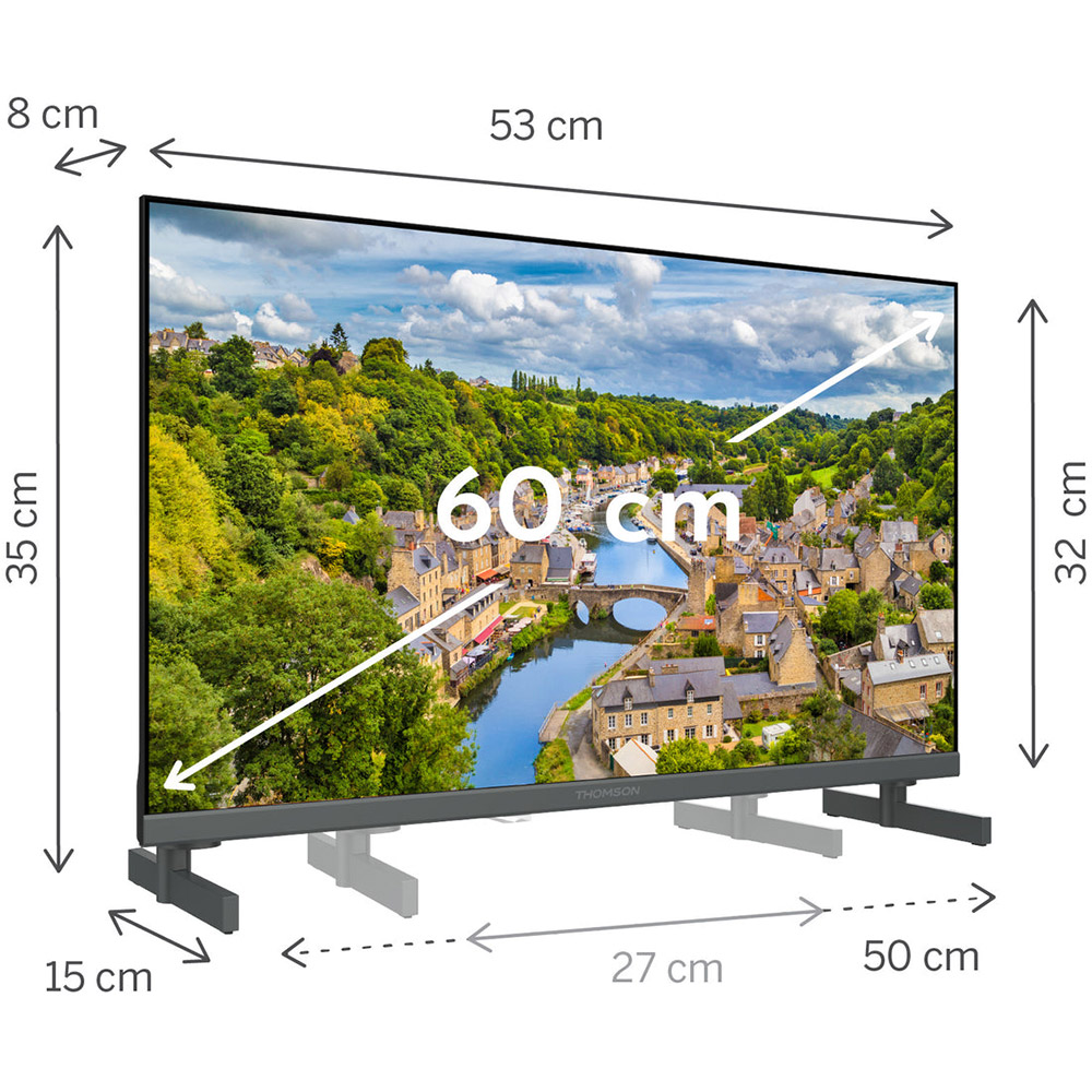 Фото 17 Телевизор THOMSON 24HQG3S15CW