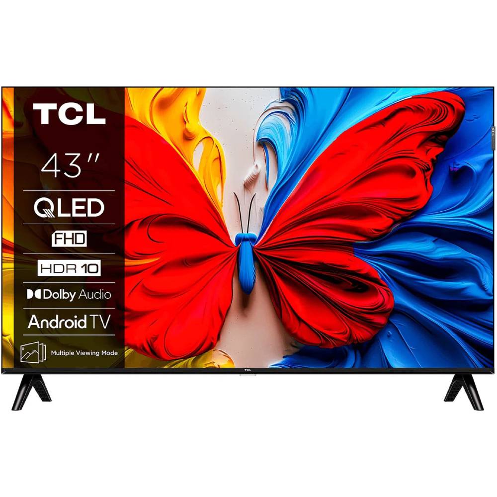 Телевизор TCL Smart Android TV Black (43V5C)